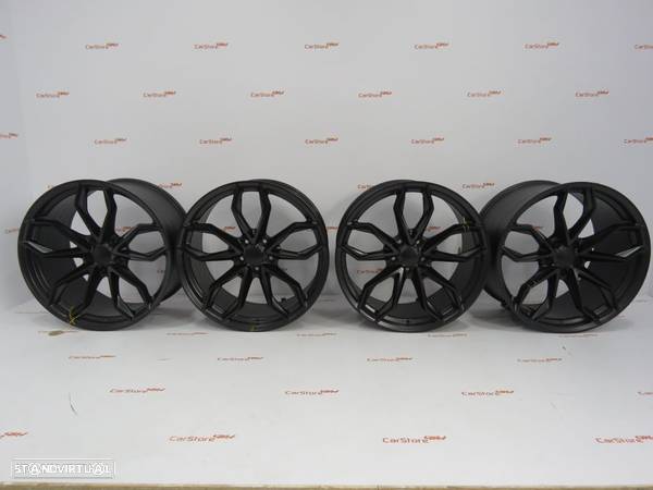 Jantes haxer HX011 21 X 10.5 et 40 + 11 et38 5x120 Pretas - 3