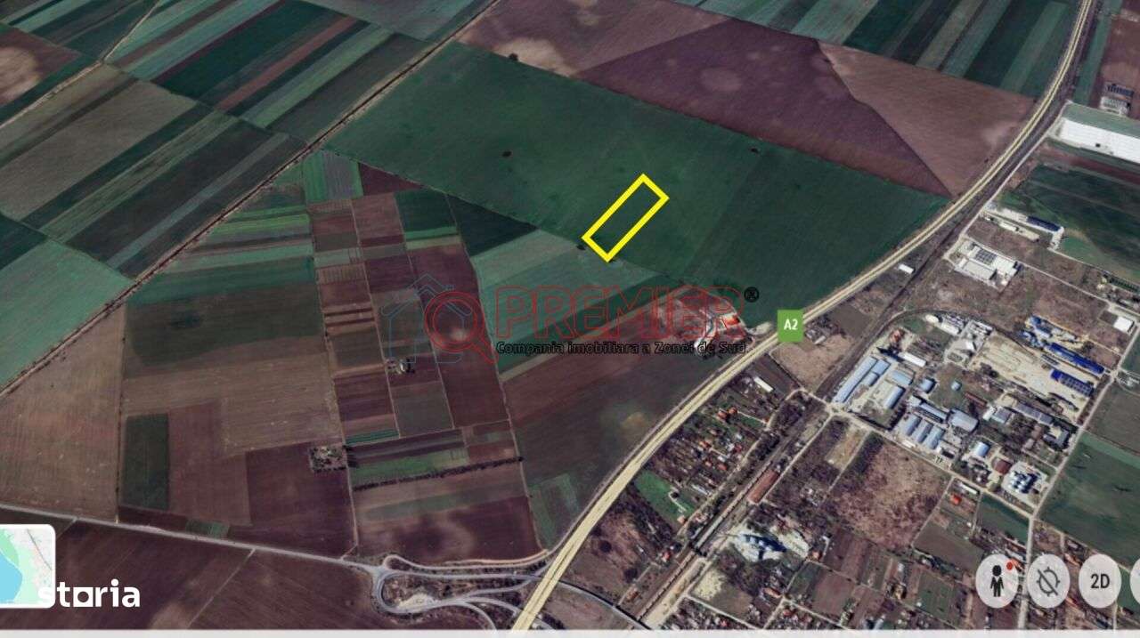 Teren 27600 mp – Autostrada  A2, Fundulea - Imagine principală: 1/3