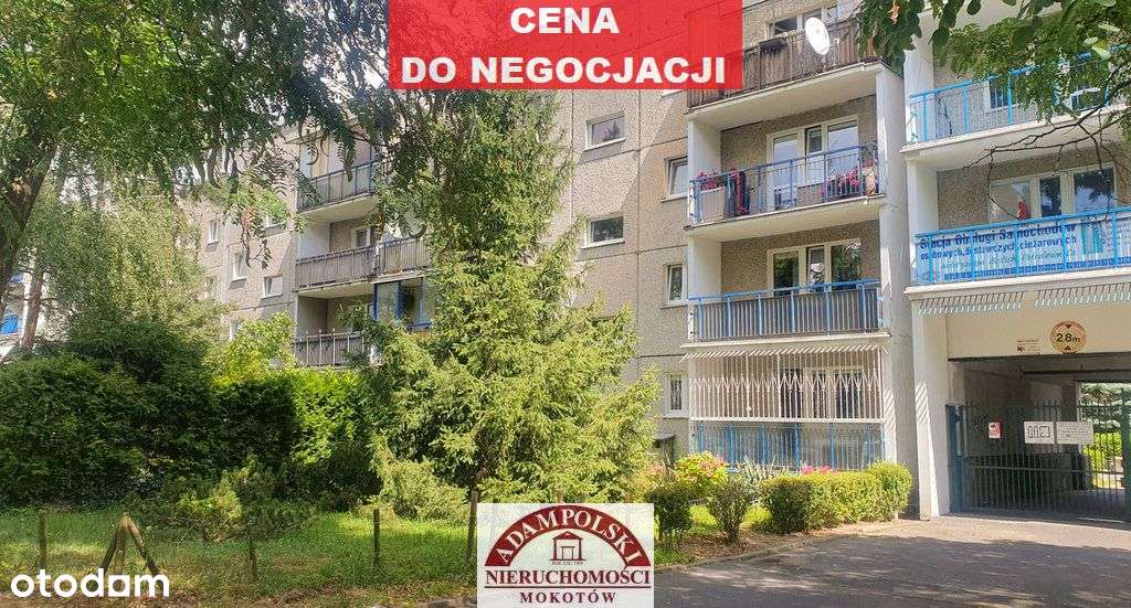 Ursynów/2 pok/53m2/ładny rozkład/92r/do rem/balkon-0
