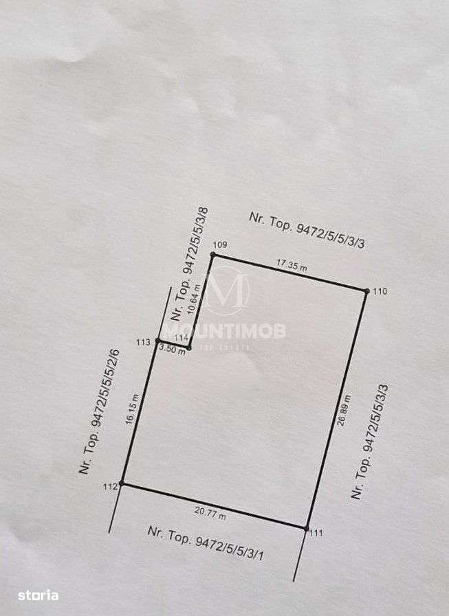 Teren intravilan, suprafata de 522 mp, Tractorul/Brasov - Imagine principală: 4/8
