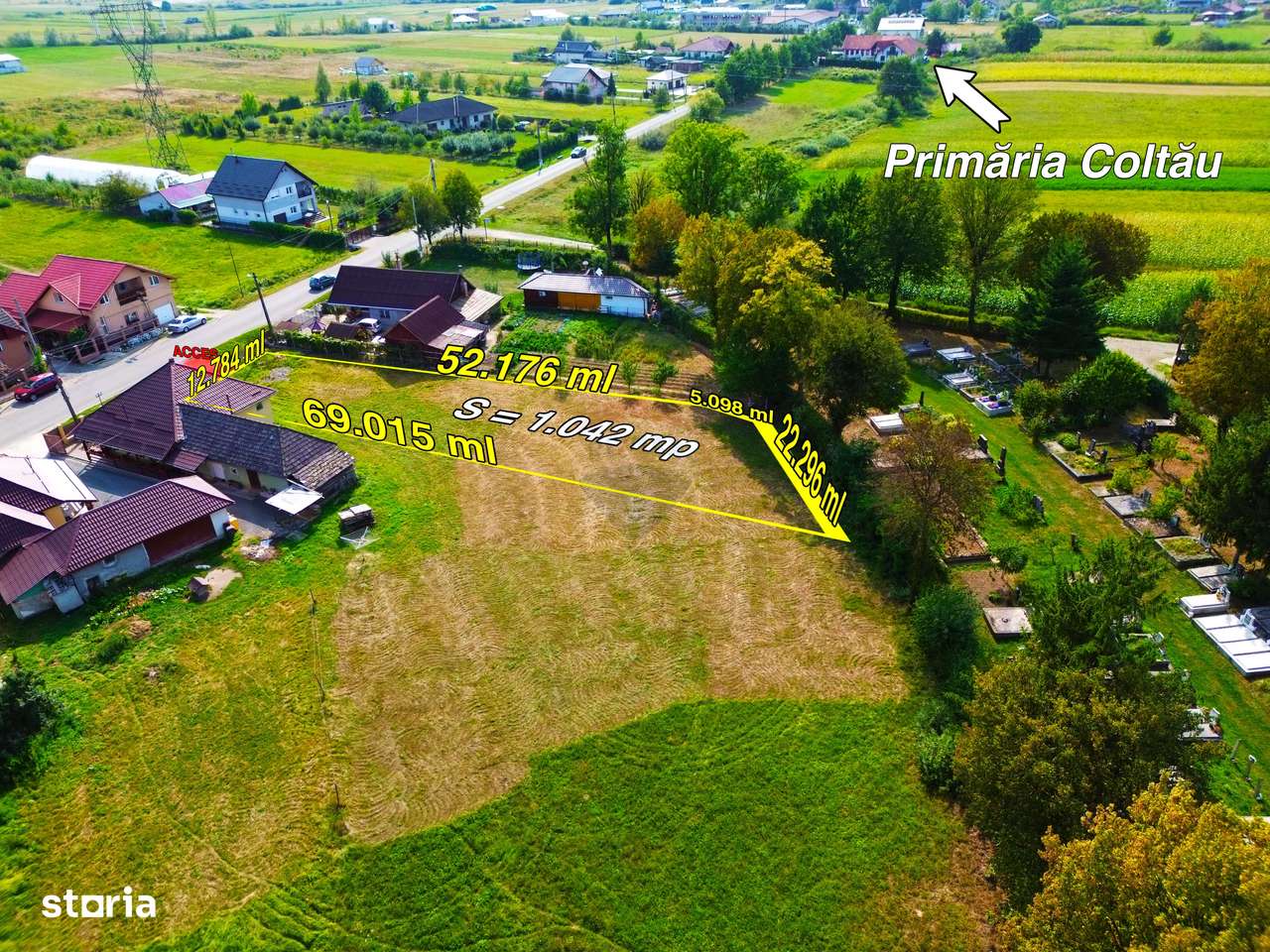 Teren 1,042mp Catalina / Strada Principala - Imagine principală: 2/3