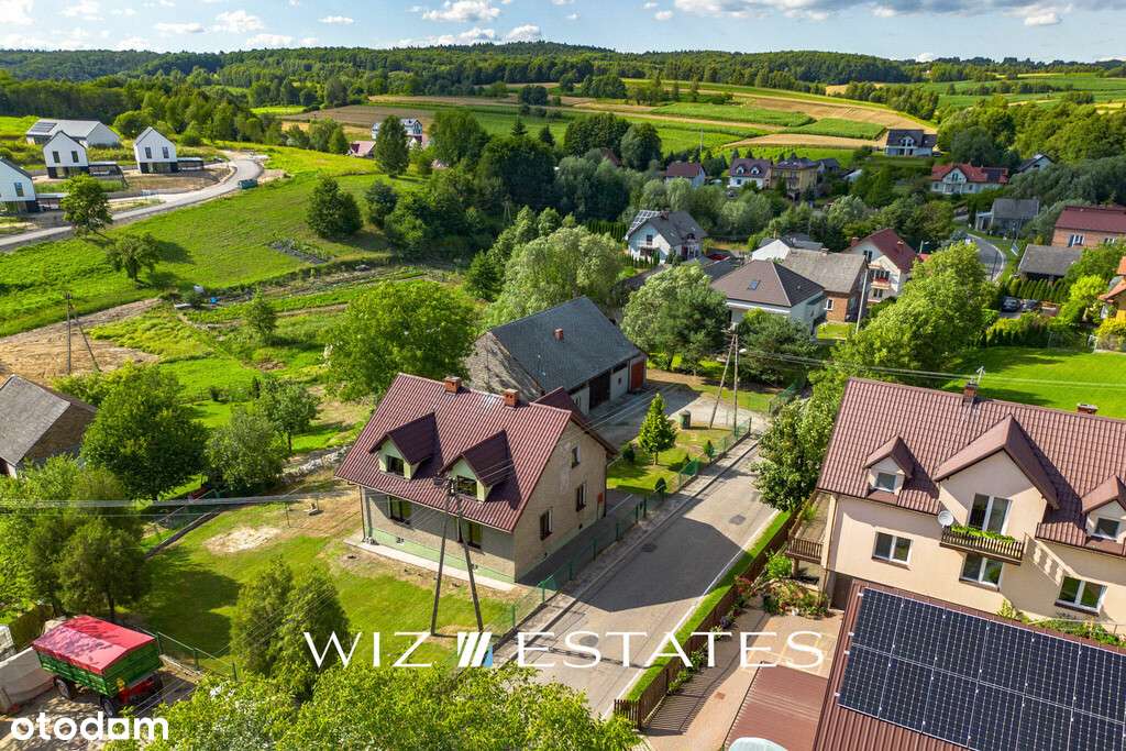 Dom do wykończenia, działka 15 ar, Mników, Liszki-1