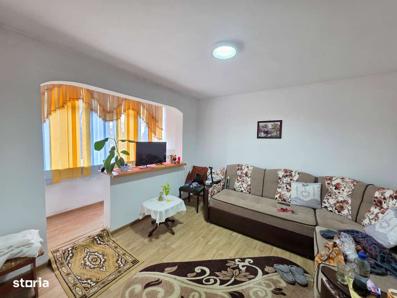 3 camere, str. Ecaterina Teodoroiu, mobilat și utilat , 2 balcoane-2