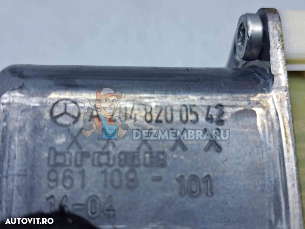 Motoras geam stanga spate Mercedes Clasa E (W212) [Fabr 2009-2016] A2048200542 - 4