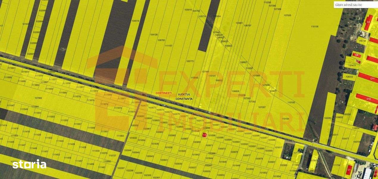 Teren intravilan de vanzare  situat in zona COSTINESTI langa soseaua D - Imagine principală: 5/9