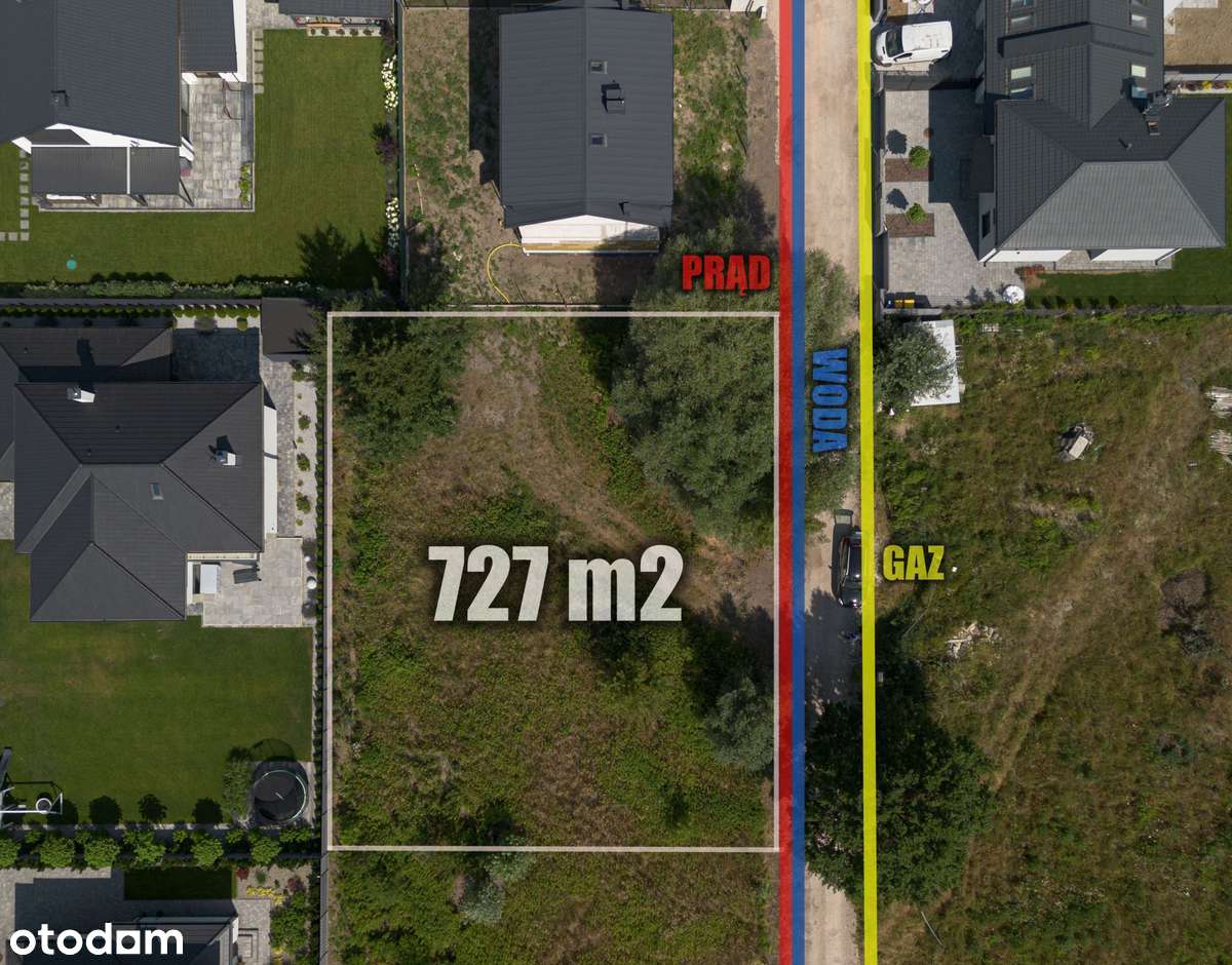 Wawer| Działka budowlana | Doskonałe wymiary - Pełny obrazek: 2/10