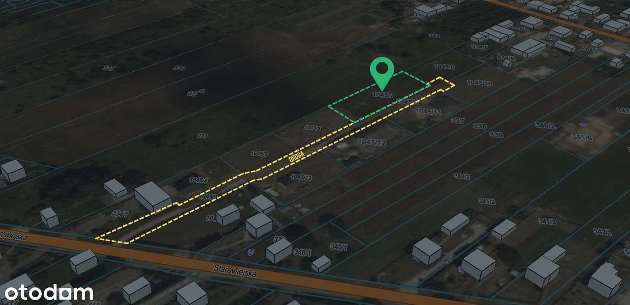 Prąd, woda, kanalizacja | Droga utwardzona | Prostokąt | Płaska | Park-6