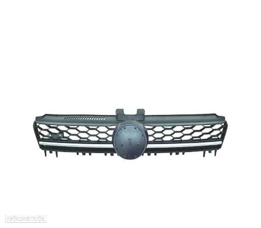 GRELHA FRONTAL PARA VOLKSWAGEN VW GOLF VII LIMOUSINE 12-17 CROMO - 2