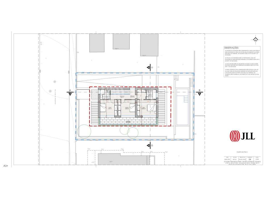 Moradia T3+1 com jardim, piscina e garagem, no Estoril-43