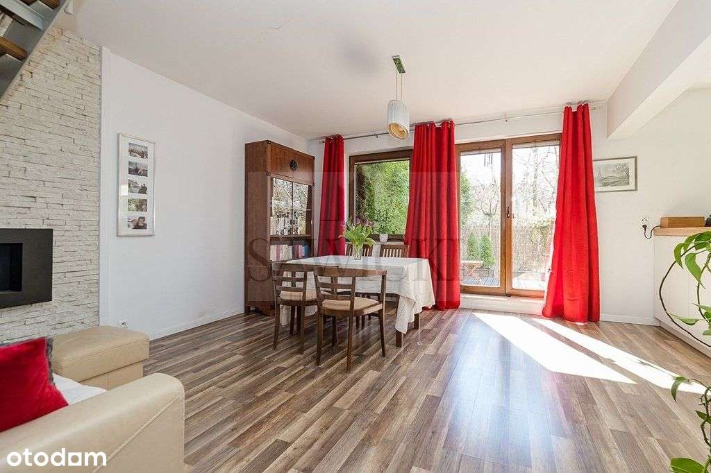 Narożny segment z bardzo ładnym ogrodem, garaż.-4