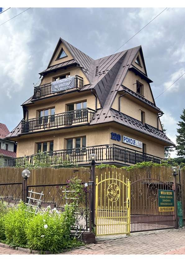 Pensjonat-Zakopane os. Krzeptówki widok na Giewont-1