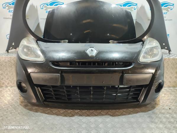 FRENTE COMPLETA RENAULT CLIO 3 III MK3 FASE 2 CAPOT PARACHOQUES GUARDA-LAMAS OTICAS RADIADOR VENTILADOR FRENTE FIBRA - 4