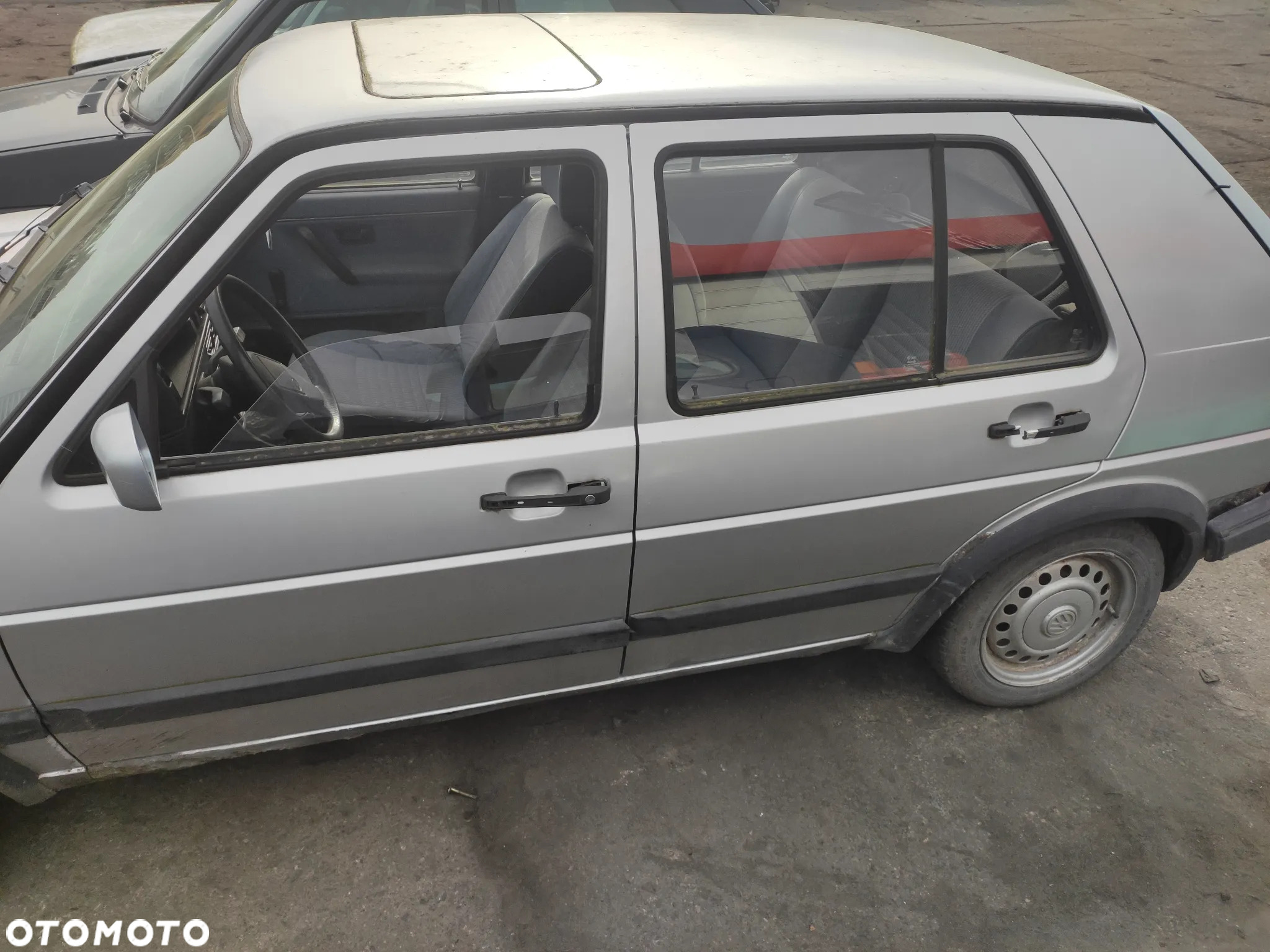 VW Golf II 1.6 8V Skrzynia Zderzak Drzwi Klapa Błotnik - 4