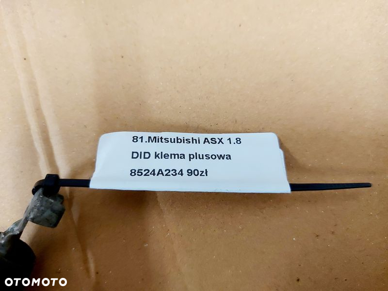 MITSUBISHI ASX 1 I 1.8 DiD KLEMA PLUSOWA WIĄZKA 8524A234 - 2