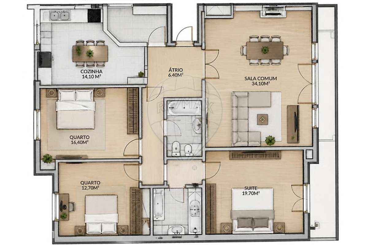 Apartamento T3 para venda-34