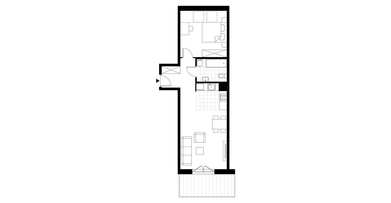 Dzikiej Gęsi 6 | mieszkanie 2-pok. | 21 - Pełny obrazek: 5/10