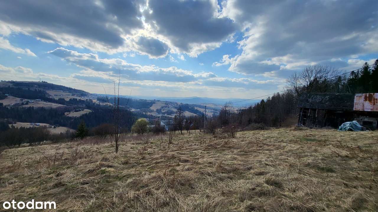Działka rolno-budowlana 60 arów z widokiem na Tatry, Koniaków-8
