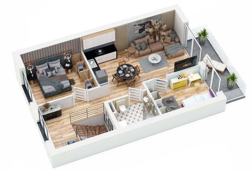 Super Apartamenty Jędrzychów Zielona Góra ul. Pinokia-10