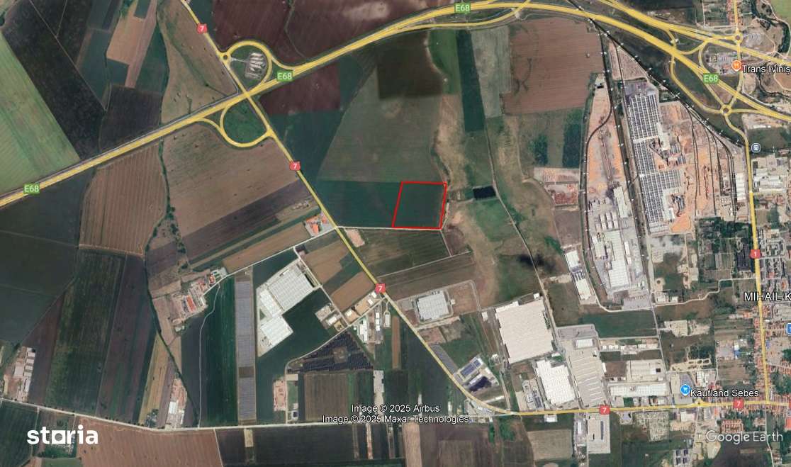 Teren De Vanzare In Sebes, Ideal Parc Logistic. Supr. 70000 mp-5