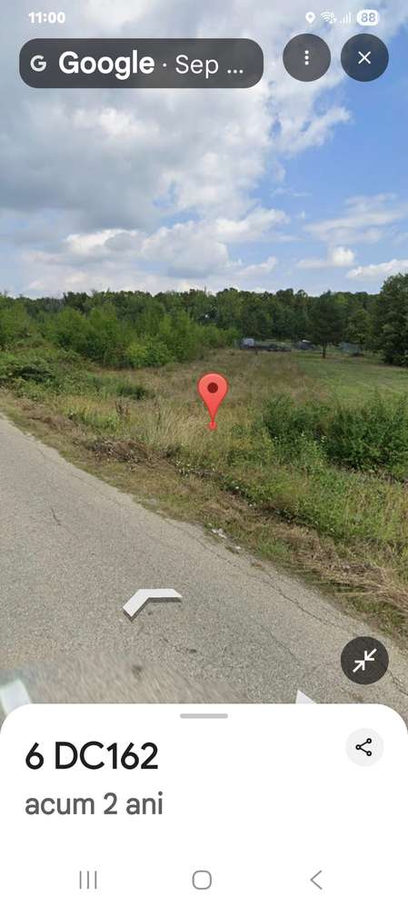 Vand teren intravilan, Babana, sat Ciobanesti, Ag, cu proiect de casa - Imagine principală: 3/10