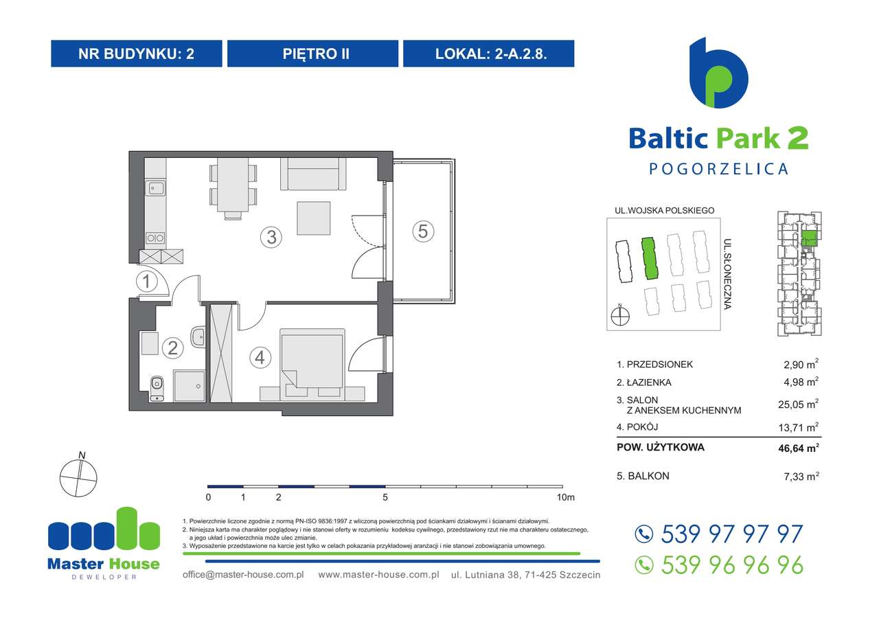 Baltic Park 2 | apartament inwestycyjny | 2-A.2.8 - Pełny obrazek: 2/7