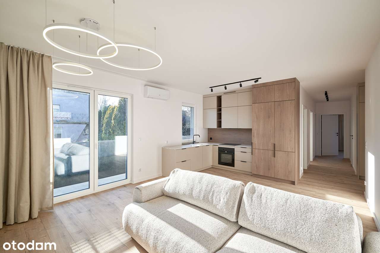 4pok.76m Nowy Blok, Wykończone, duży balkon, Maślice Wrocław - Pełny obrazek: 5/12