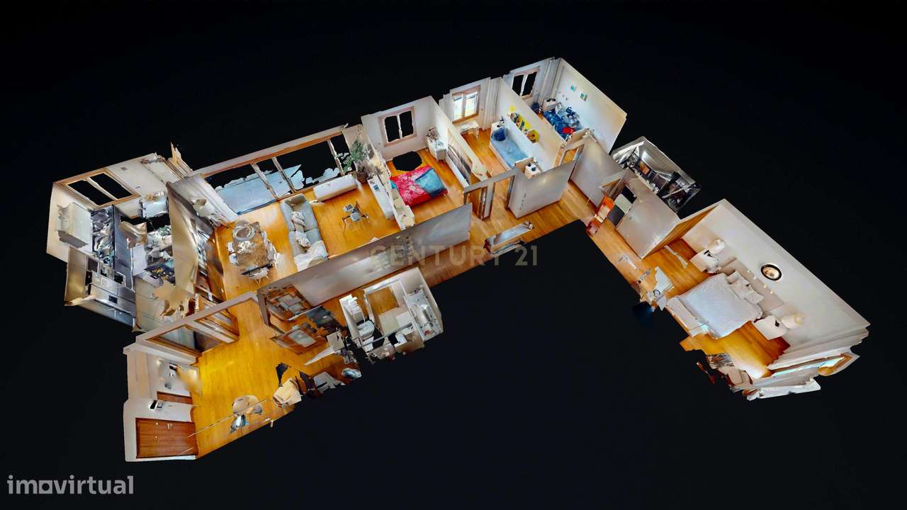 Apartamento T4 no Infantado de excelência, conforto e vista sobre a le-37