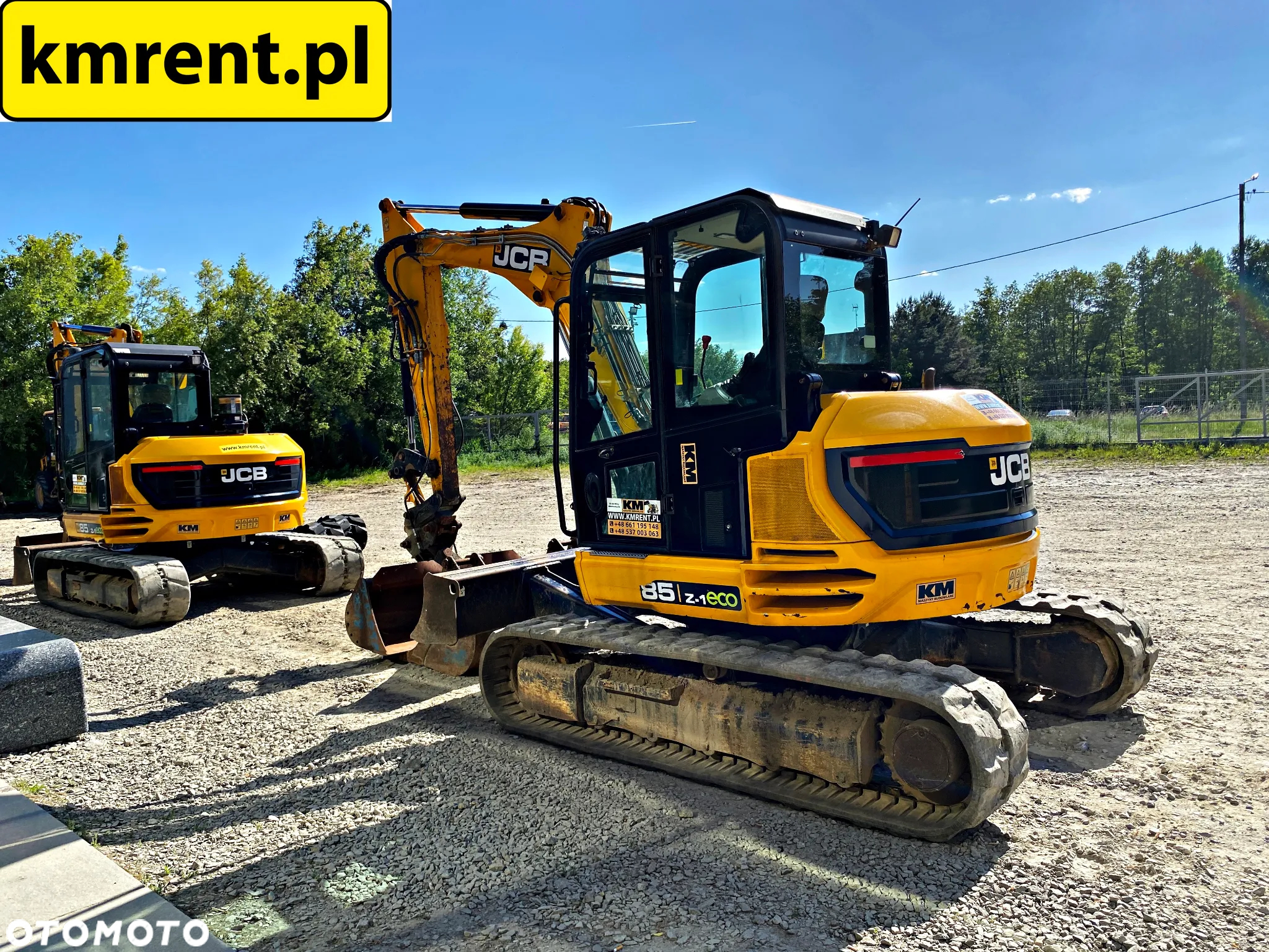 JCB 85Z-1  KOPARKA GĄSIENICOWA | MECALAC 8MCR VOLVO ECR48 JCB 8055 8045 - 10