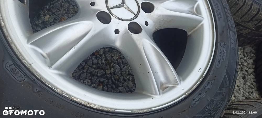 MERCEDES W209 W211 w203 FELGI ALUMINIOWE KOŁA OPONY ZIMOWE 5X112 16 2X7J 2X8.J - 19