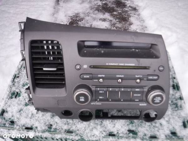 Honda Civic VIII sedan 06-11 1.3 HYBRID radio panel 39100-SNA-G620 EUROPA - 1