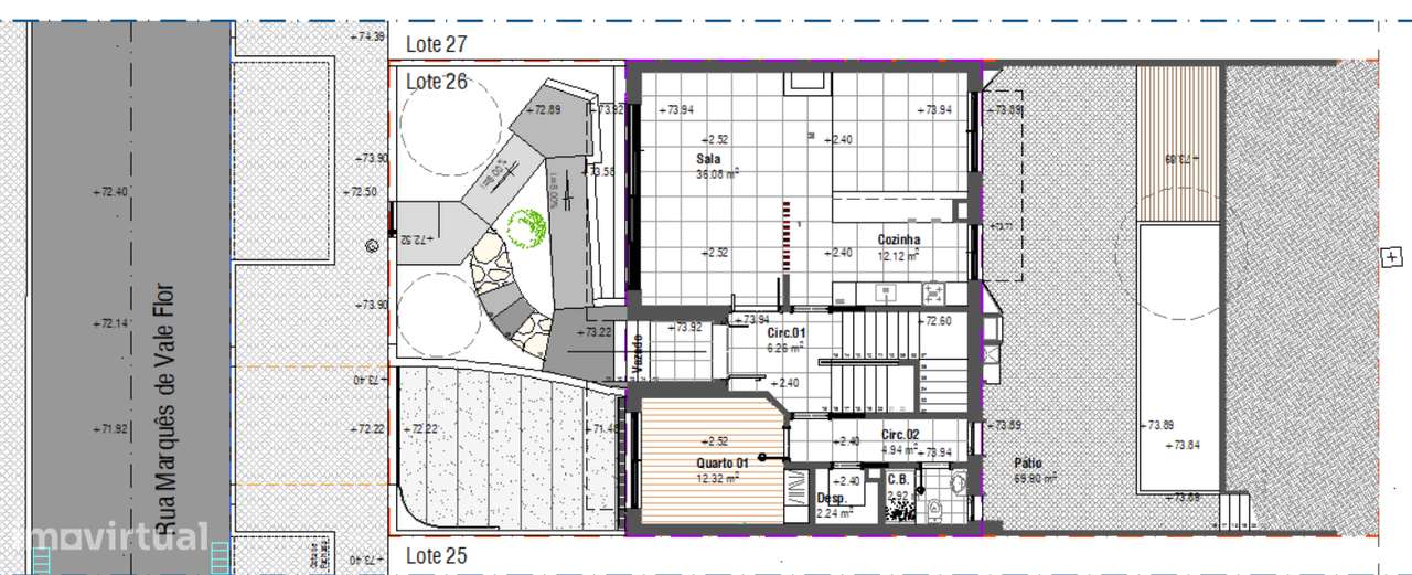 Terreno para construção moradia com PIP com arquitetura aprovada-8
