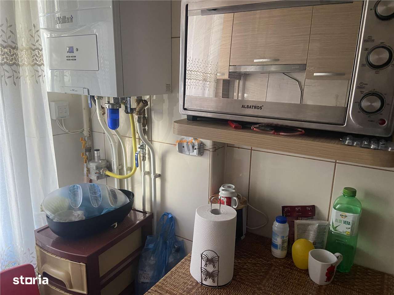 Apartament 2 camere , cartier Gara , parter , imbunatatit , mobilat si-14