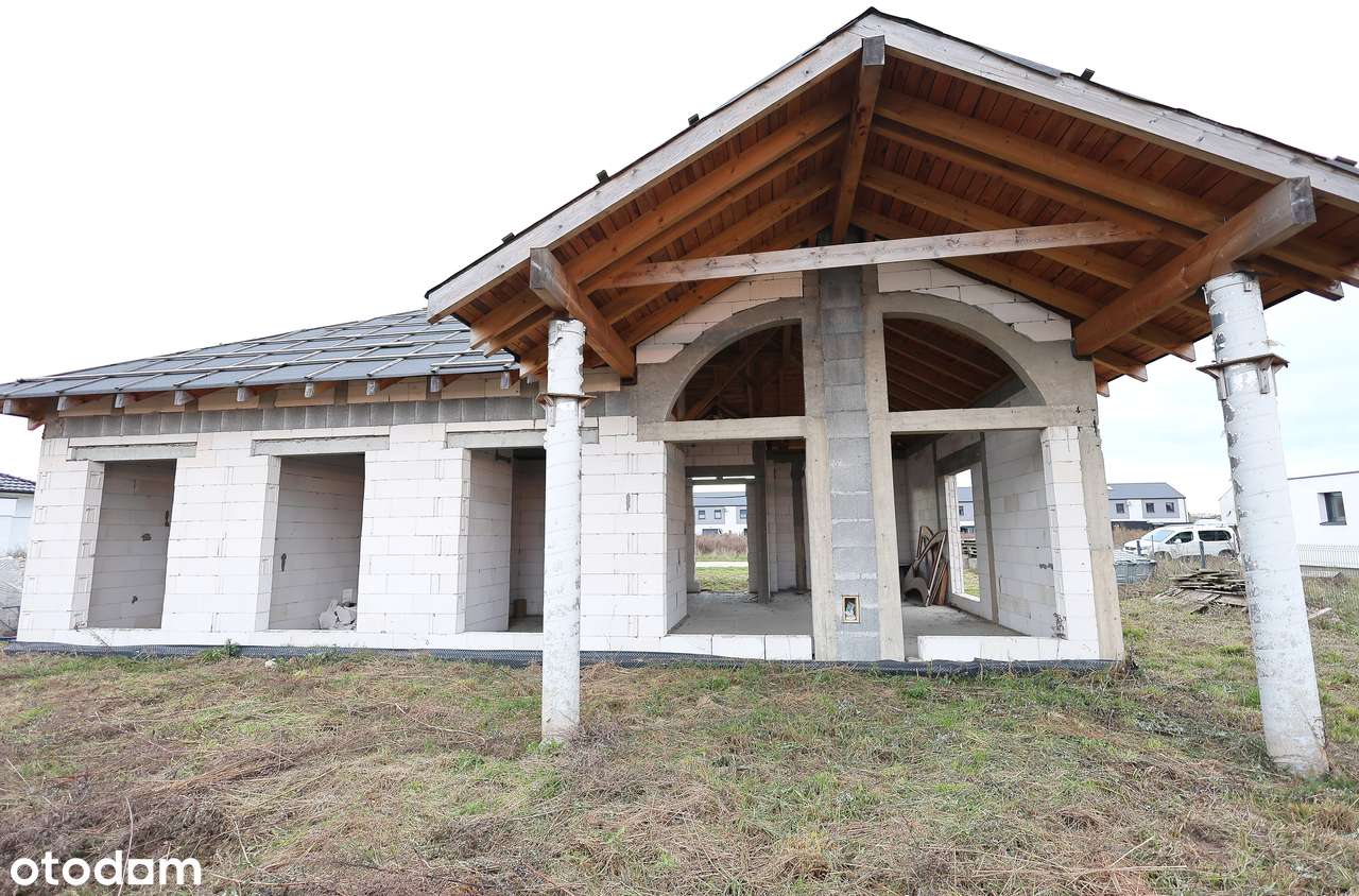 Dom pod Ostrowem Wlkp.– stan surowy, atrakcyjna cena!Możliwość zamiany-6