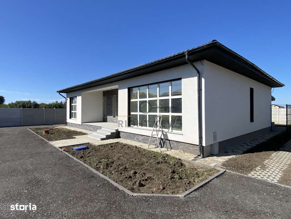 Casa parter 4 cam, 450mp teren, finisaje LUX, pompa!Comision 0%! - Imagine principală: 2/14