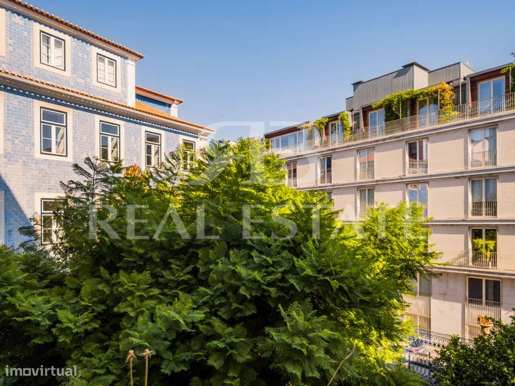 T3+2 na ESTRELA / Santos-o-Velho, centro de Lisboa.-34