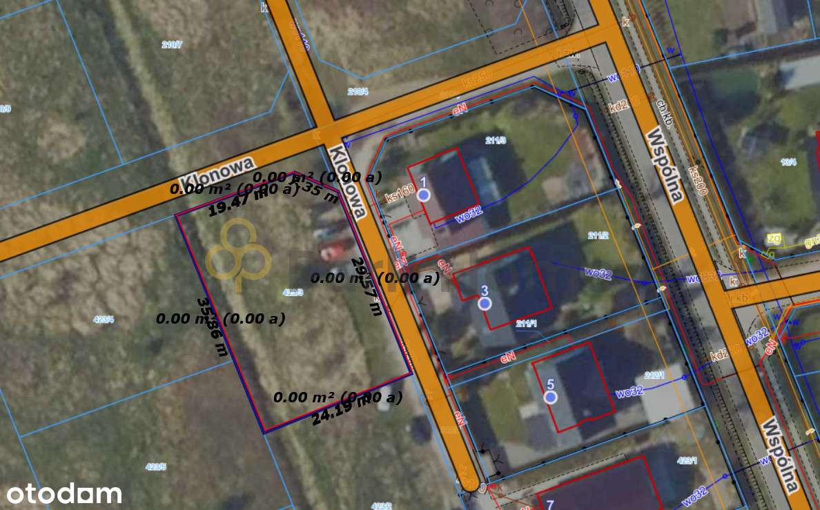 Piękna działka z widokiem na las/ 853m2/ Luciny - Pełny obrazek: 4/7