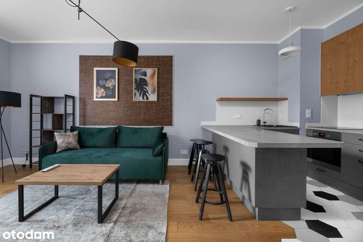 Apartament 19 Dzielnica, 2 pokoje, 39m2, metro Daszyńskiego - Pełny obrazek: 2/14