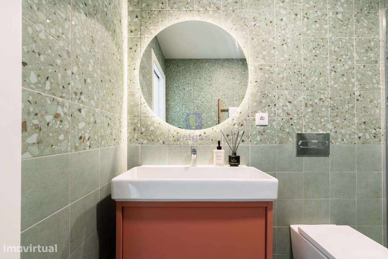 Apartamento  T1 em Leiria no coração da cidade de Leiria, em prédio to-6
