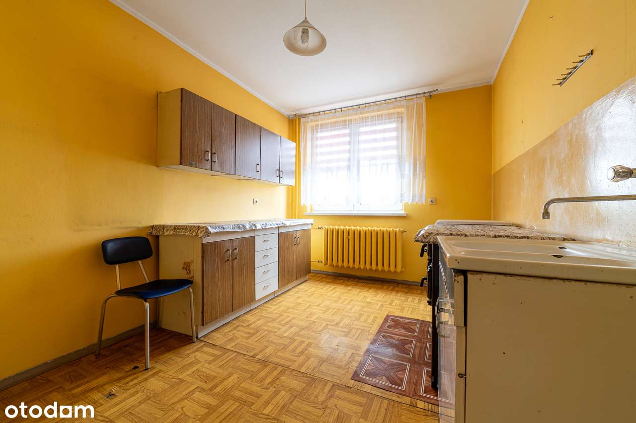 Dwupokojowe mieszkanie z balkonem na parterze. - Pełny obrazek: 5/8