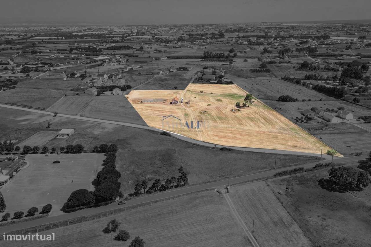 Terreno com 35000 m2 e moradia para reconstruir no Montijo-5