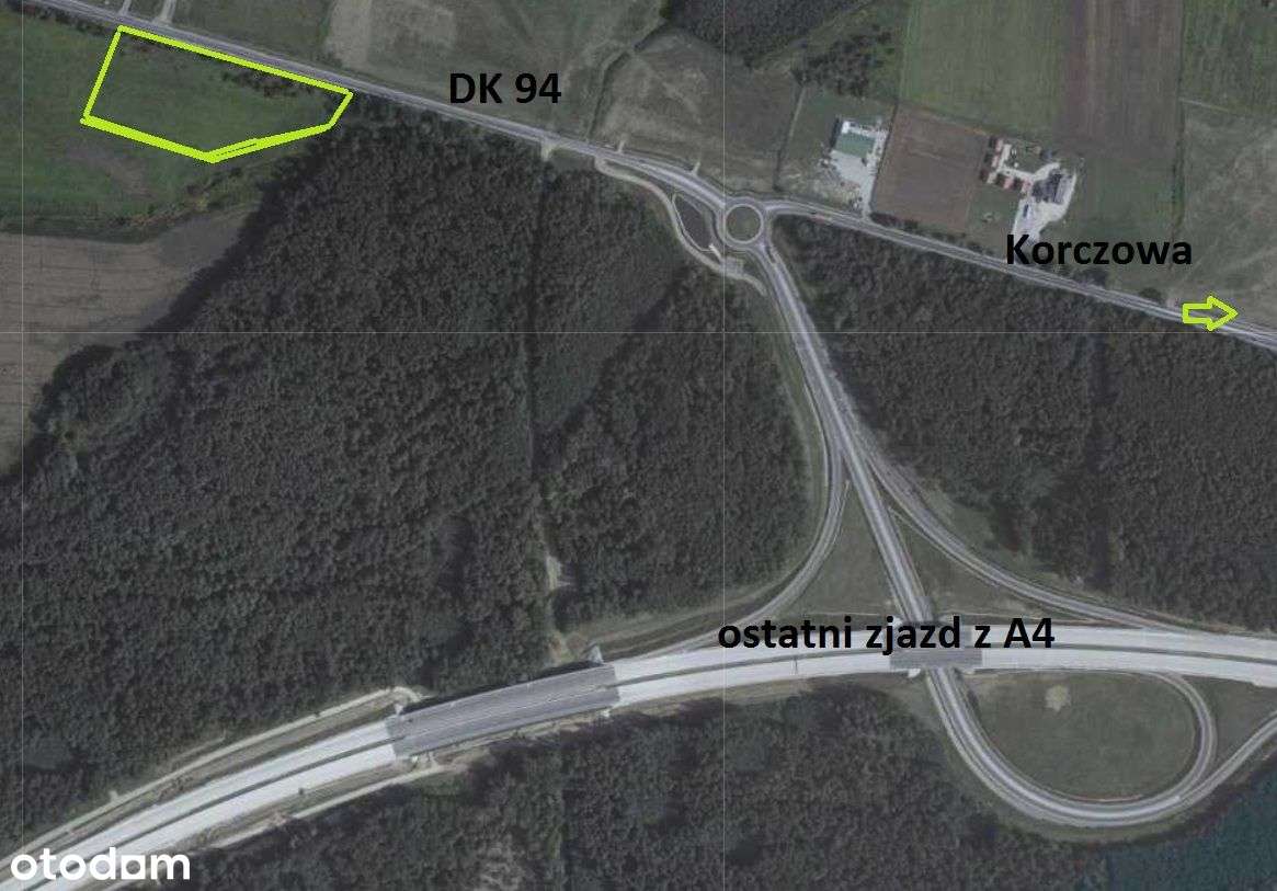 Działka inwestycyjna Młyny - Korczowa UA przy A4 - Pełny obrazek: 2/14