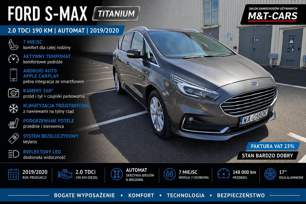 Ford S-Max II 2.0 EcoBlue Titanium 2019