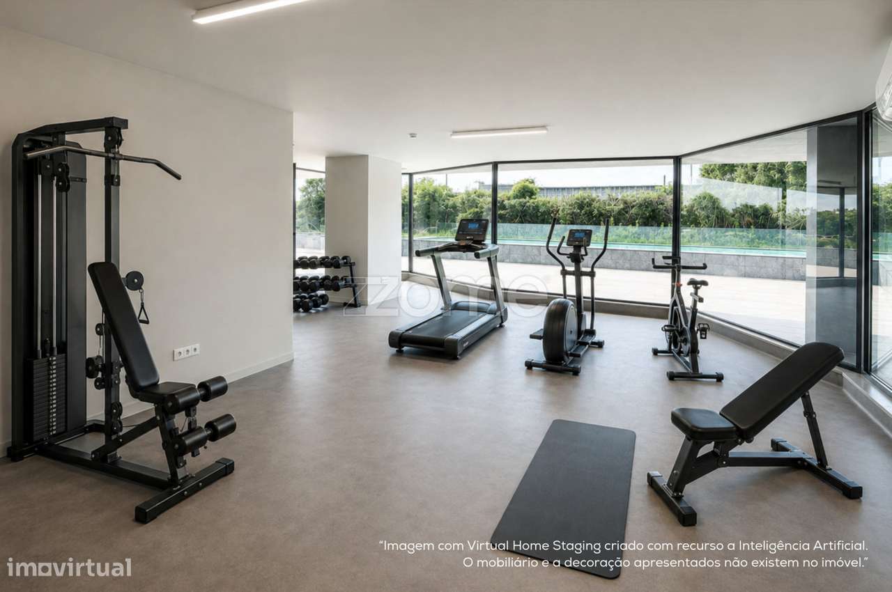 Apartamento T2 novo, com terraço e piscina, em Ponta Delgada-32