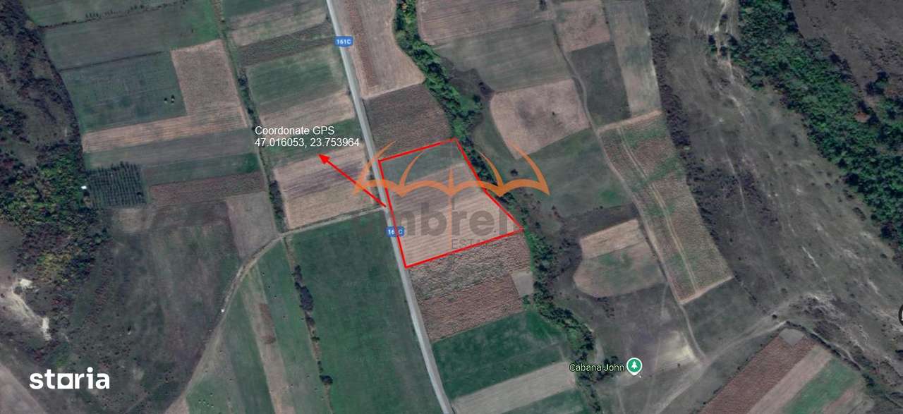 Teren de vanzare 9.600m² in Alunis-Cluj, extravilan. - Imagine principală: 3/3