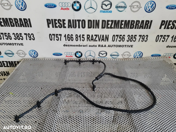 Conducta Retur Injectoare Audi A4 B8 Q5 A5 A6 A7 Touareg Etc. 2.7 Tdi 3.0 Tdi Euro 5 Dezmembrez Audi A5 8T 2.7 Tdi Euro 5 Motor CGKA Cutie Automata MMW Bixenon Volan Stanga - Dezmembrari Arad - 4