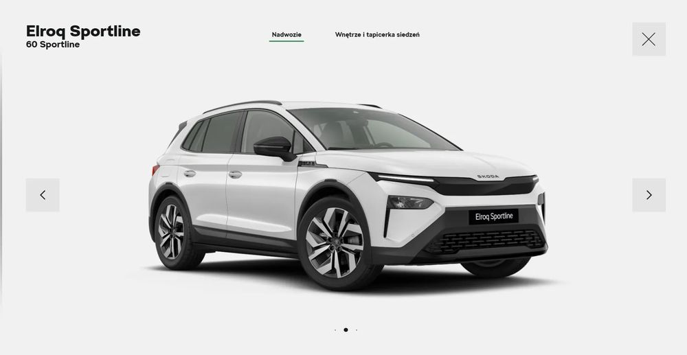 Elroq Skoda 60.63kwh sportline