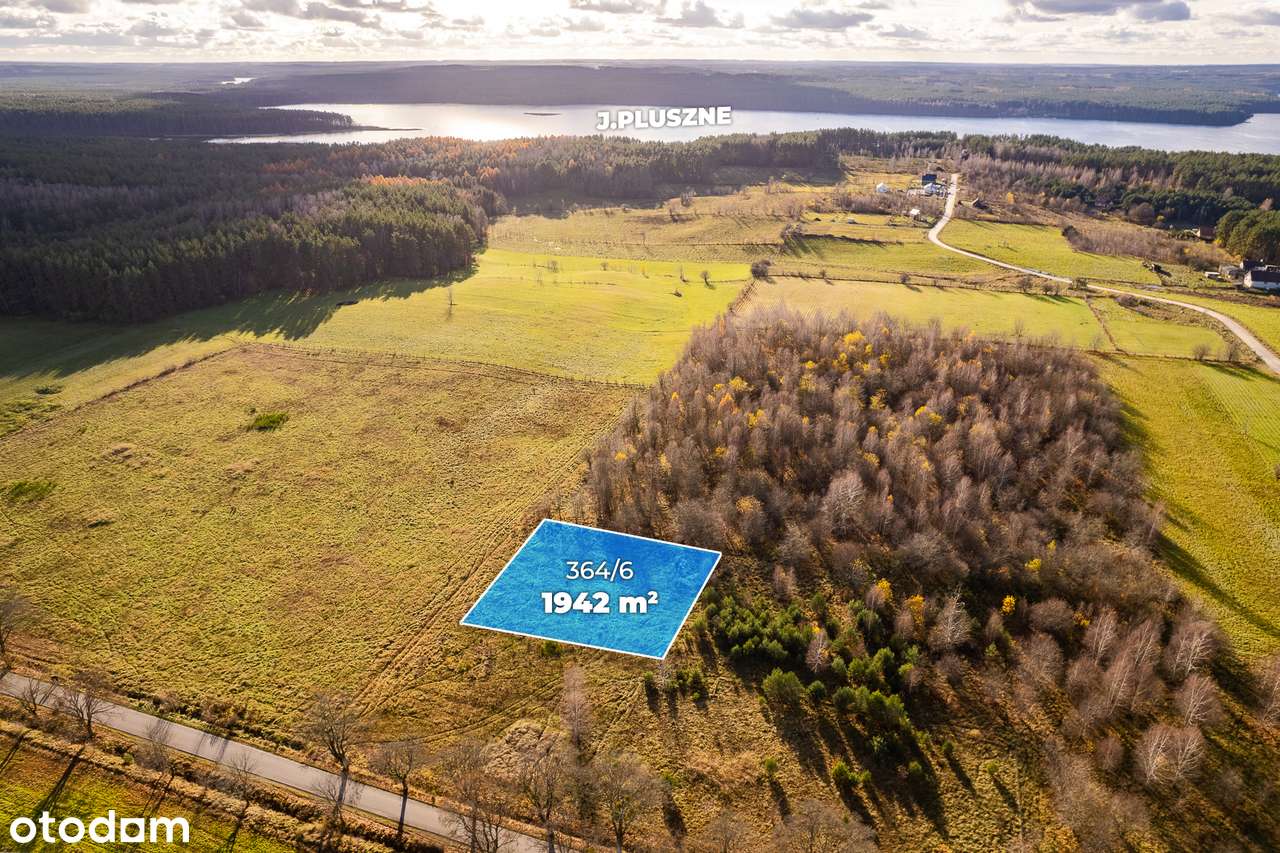 Działka budowlana 1942 m2 Pluski Gmina Stawiguda - Pełny obrazek: 4/14