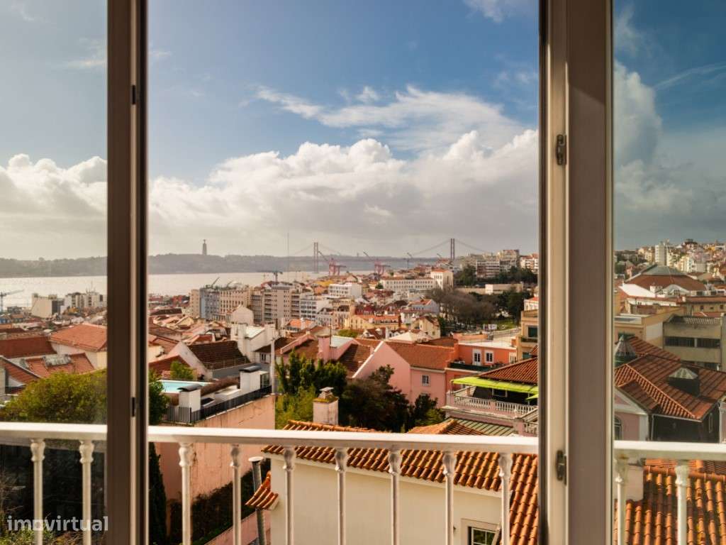 Charmoso apartamento T2 no Príncipe Real, com vistas verdadeirament...-6