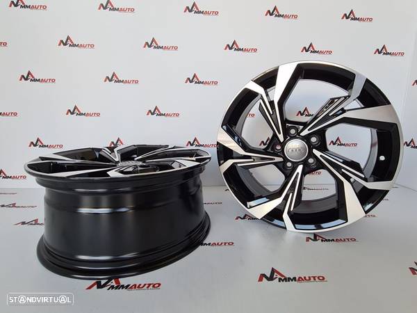 Jantes Audi RS3 2020 Preto Polido 18 - 3