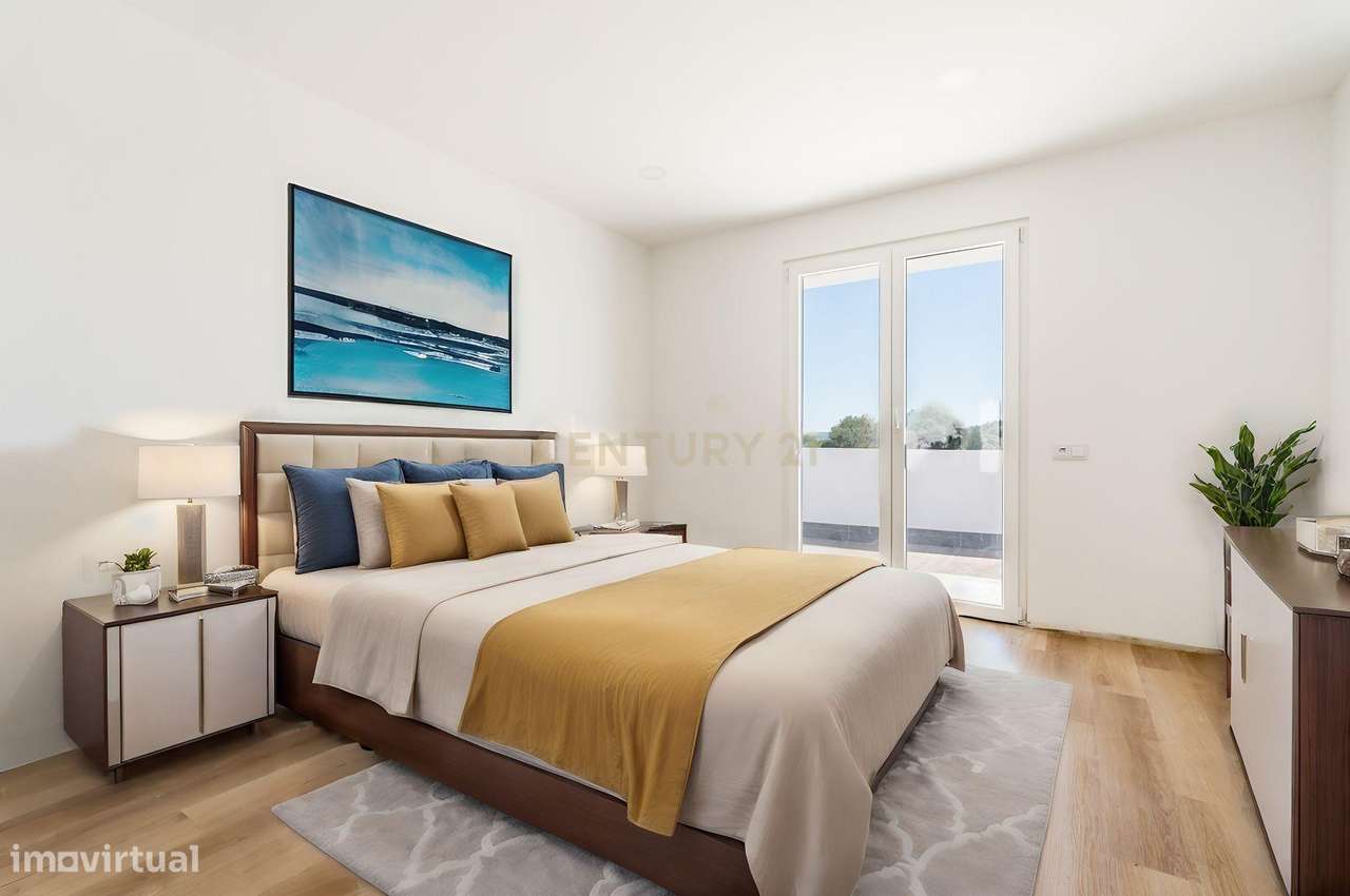 Moradia T3, Nova e Exclusiva: Campo, Mar e Piscina em Albufeira-26